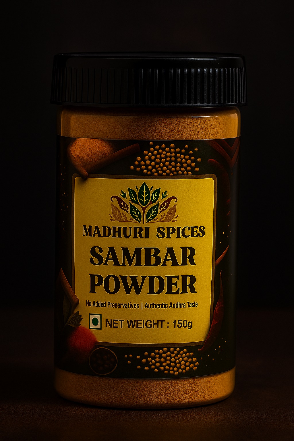 Madhuri Spices Sambar Powder Authentic Andhra Taste in Every Spoon